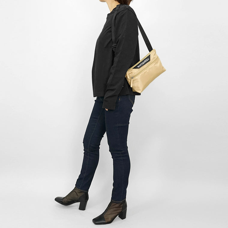 marimekko レディース メンズ ショルダーバッグ NEAT CROSSBODY SOLID S 093825 ベージュ 880