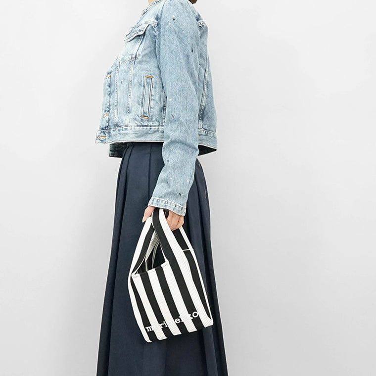 marimekko レディース トートバッグ KNITTED MINI TOTE MERIROSVO 094144 2カラー