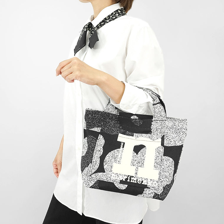 marimekko レディース トートバッグ MONO MINI TOTE UNIKKO 094579 BLACK WHITE ブラック ホワイト 910