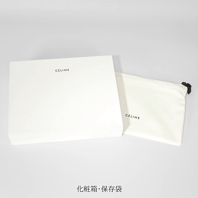 CELINE レディース クラッチバッグ C CHARM POUCH 10B813BFL BLACK 38NO ブラック