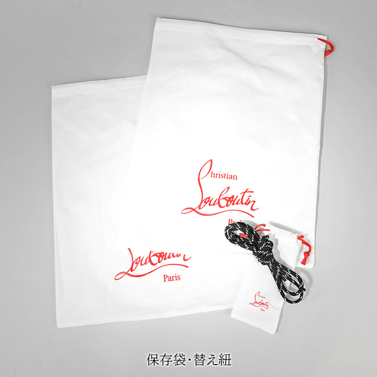 CHRISTIAN LOUBOUTIN メンズ スニーカー TRAILNRUN FLAT 1250009 BLACK ブラック BK01