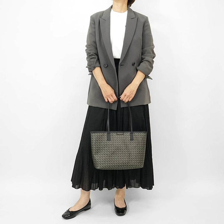 TORY BURCH レディース トートバッグ EVER READY SMALL TOTE 147748 BLACK ブラック 001