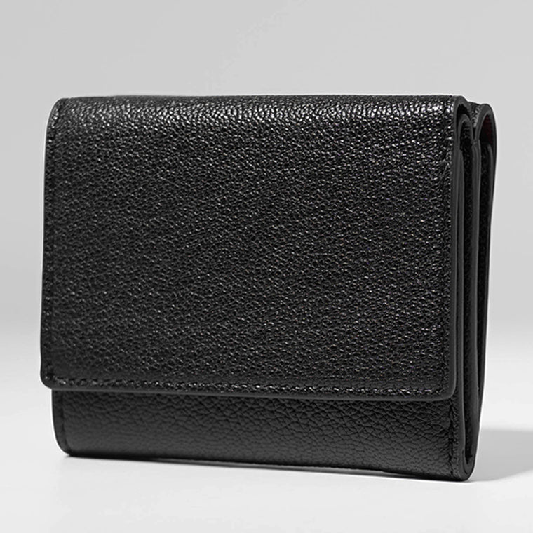 ANYA HINDMARCH レディース 3つ折り財布 MINI TRIFOLD EYES 195645 ブラック BLACK