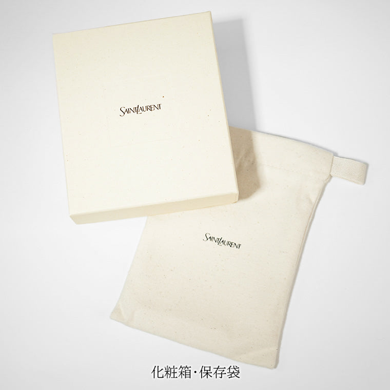 SAINT LAURENT メンズ レディース カードケース 469338 BTY7N ブラック 1000