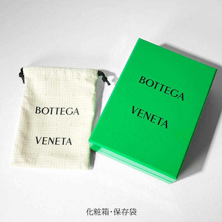 BOTTEGA VENETA レディース 2つ折り財布 742698 VCQC4 BLACK GOLD ブラック ゴールド 8425