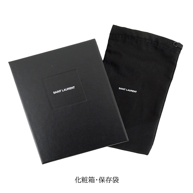 SAINT LAURENT メンズ レディース キーリング サンローラン パリ キーリング 757106 AAB8O NOIR 1000