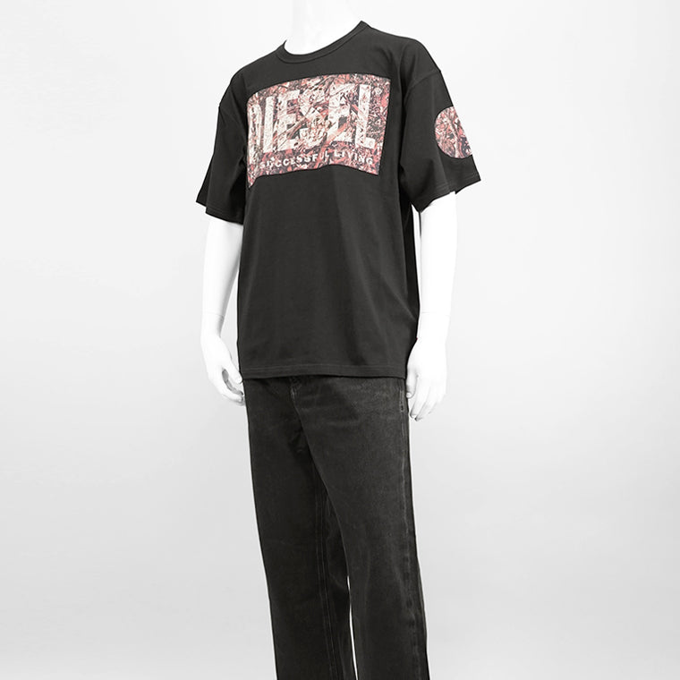 DIESEL メンズ ジーンズ 2001 D MACRO A12821 09I35 ウォッシュブラック 02