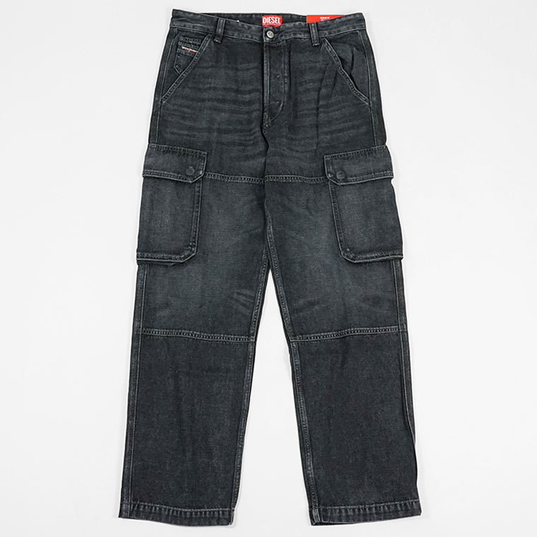 DIESEL メンズ ジーンズ D UTY CARGO A16291 007Z9 ウォッシュブラック 02