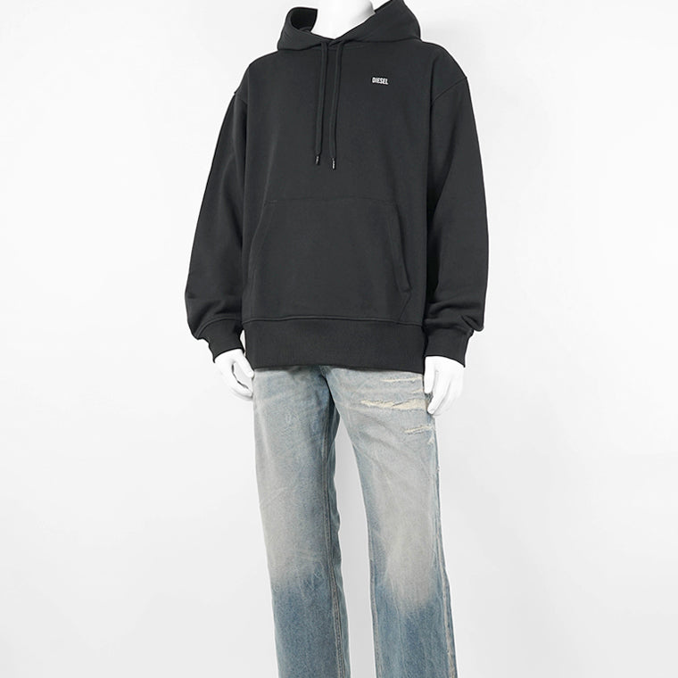 DIESEL メンズ パーカー S MACS HOOD V3 A22511 0HYAT ブラック 9XX