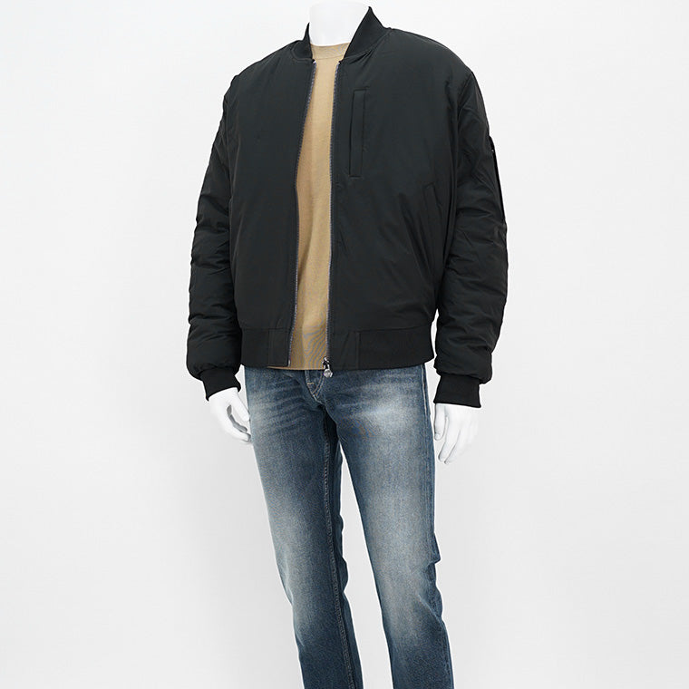 BALR. メンズ ブルゾン THE CLUB REGULAR FIT REVERSIBLE BOMBER JACKET B1381 1019 ブラック ワイン JET BLACK