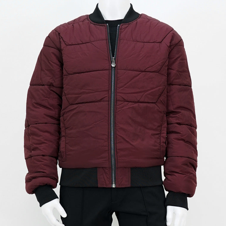 BALR. メンズ ブルゾン THE CLUB REGULAR FIT REVERSIBLE BOMBER JACKET B1381 1019 ブラック ワイン JET BLACK