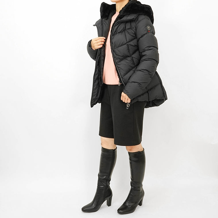 CAPE HORN レディース ダウンジャケット ALVAREZ MATT B2566 BLACK ブラック 500