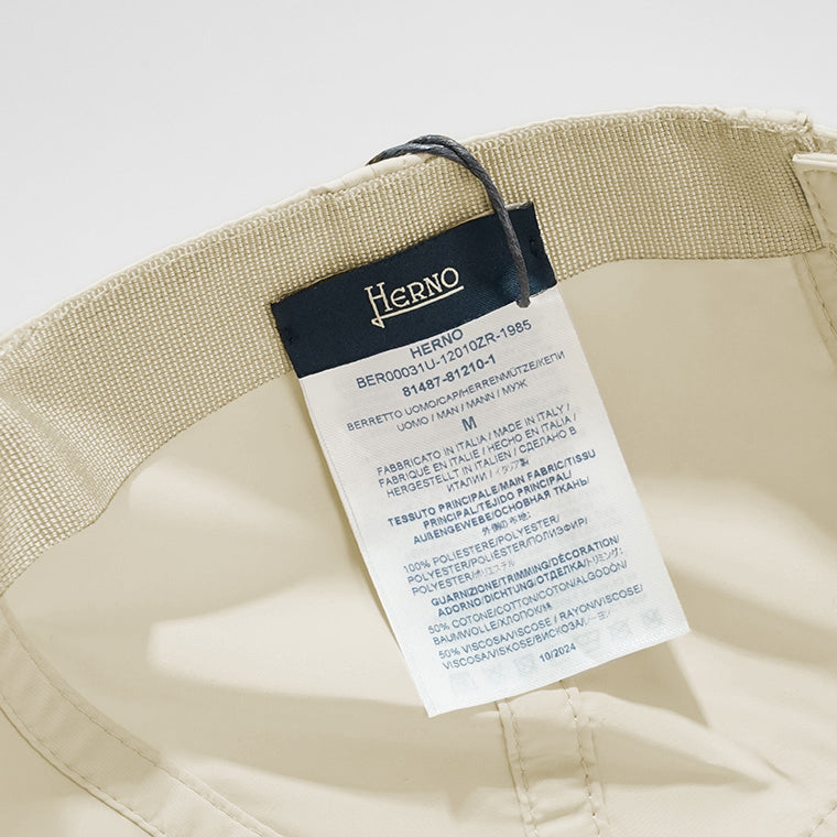 HERNO メンズ レディース キャップ BER00031U 12010ZR 2カラー