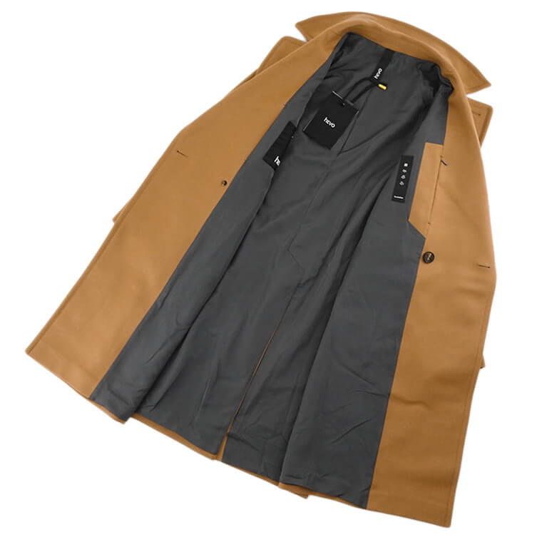 HEVO メンズ コート BRINDISI E725 4カラー