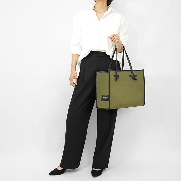 GIANNI CHIARINI レディース トートバッグ MARCELLA MEDIUM BS6850 CNV SE MILITARE CORDA 10374