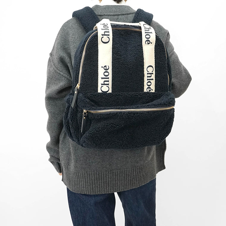 Chloe KIDS キッズ バックパック C20687 NAVY ネイビー 859