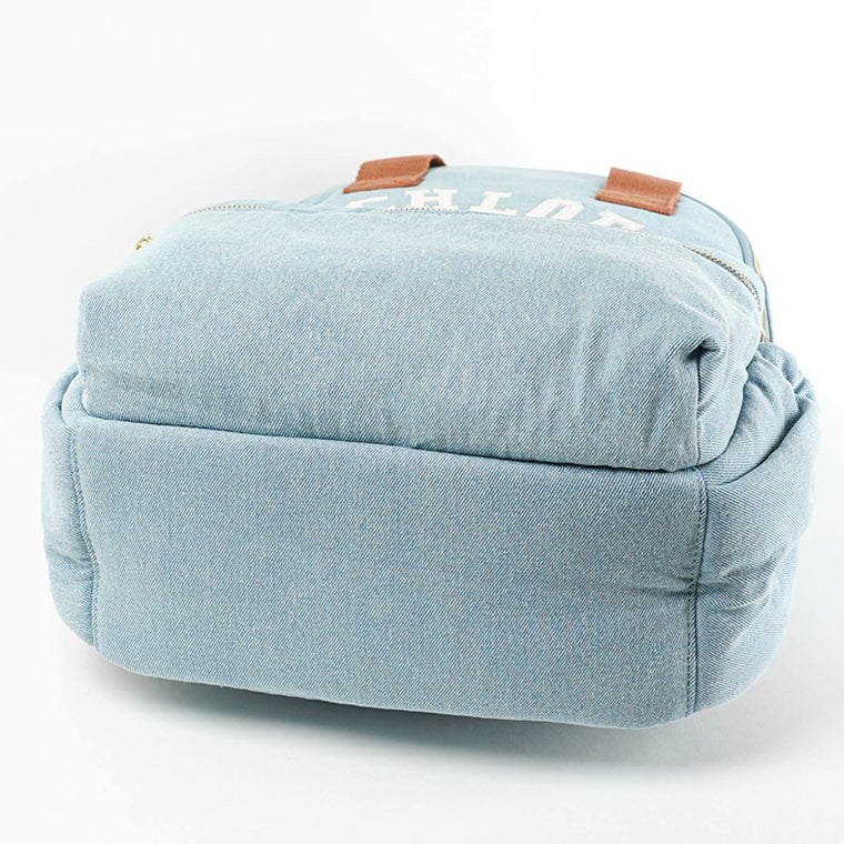 【SUMMER FINAL SALE】 Chloe KIDS キッズ バックパック C20867 DENIM BLUE ウォッシュブルー Z10