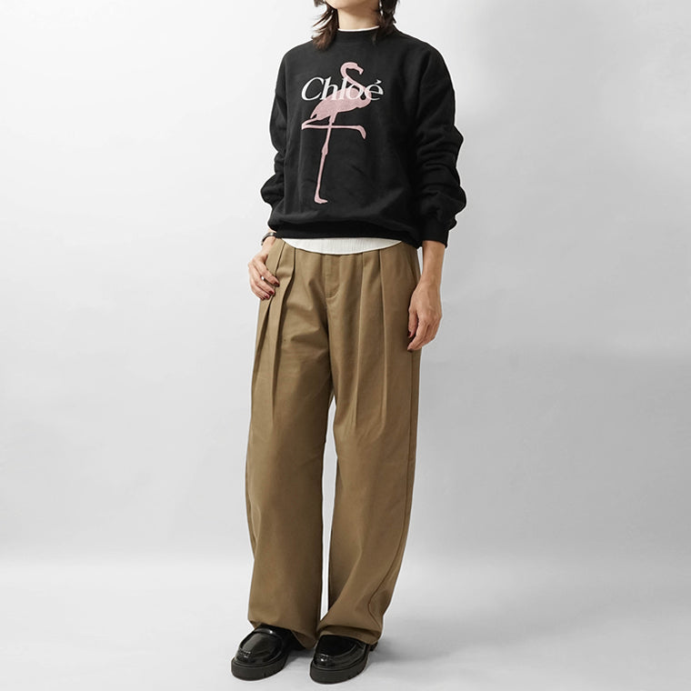 Chloe KIDS キッズ スウェットシャツ C21286 NERO ブラック 09B