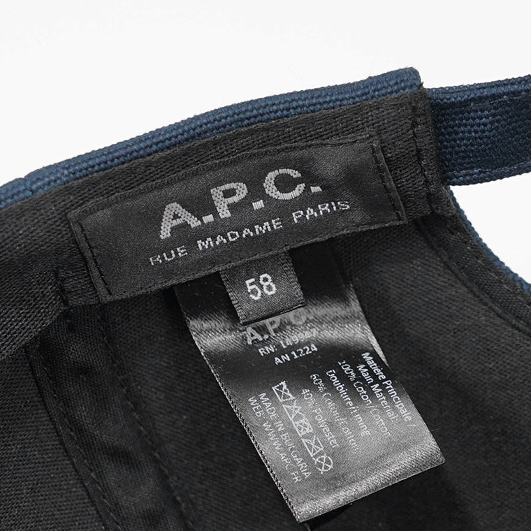 A.P.C. メンズ レディース キャップ EDEN DISCO COGYX M24162 DARK NAVY ネイビー IAK