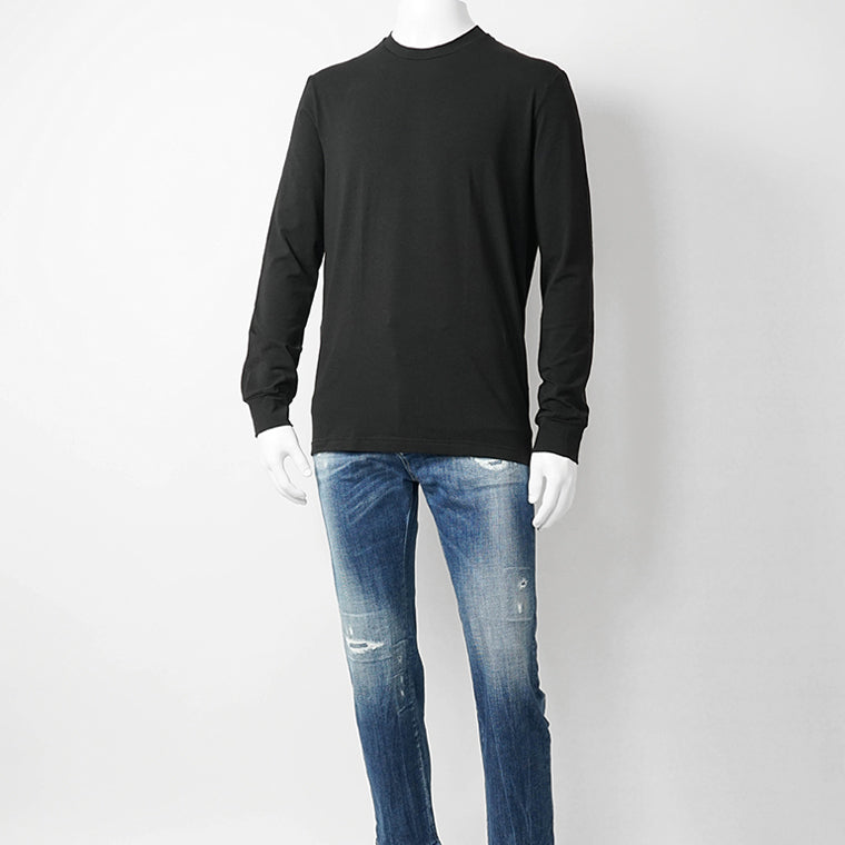 【2025AW FINAL CLEARANCE】 DSQUARED2 UNDERWEAR ライン メンズ 長袖Tシャツ D9M106000 2カラー