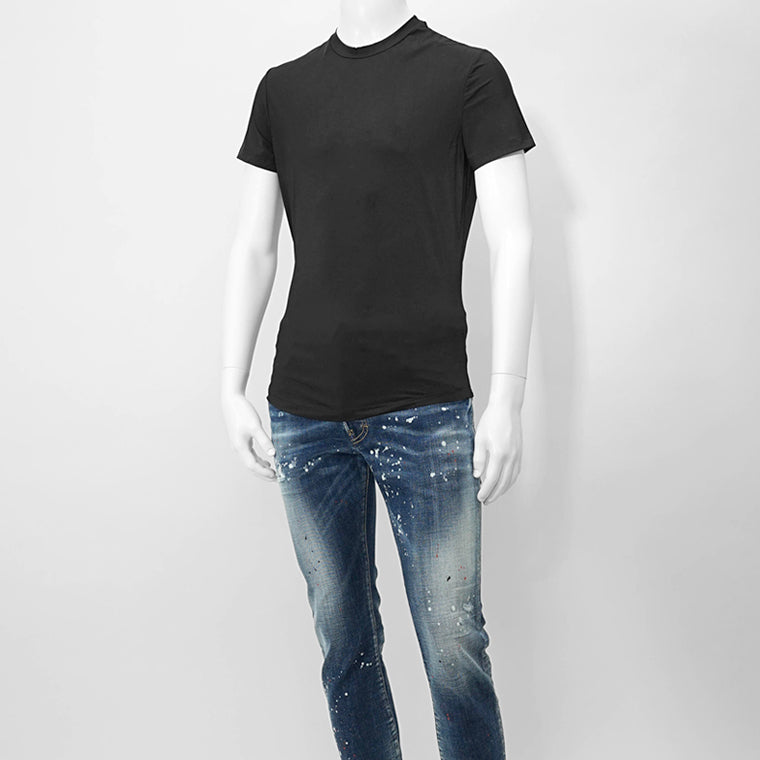 DSQUARED2 UNDERWEAR ライン メンズ Tシャツ ROUND NECK T SHIRT D9M215830 ブラック 001