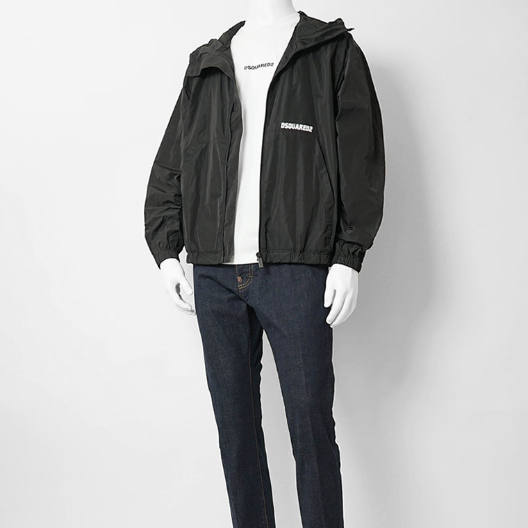 DSQUARED2 KIDS キッズ ブルゾン D2J542U DQ3234 D0AGM ブラック DQ900