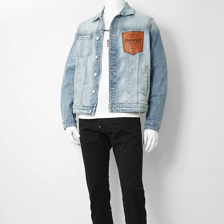 DSQUARED2 KIDS キッズ デニムジャケット D2J548U DQ3240 D0AF3 ウォッシュブルー DQ01