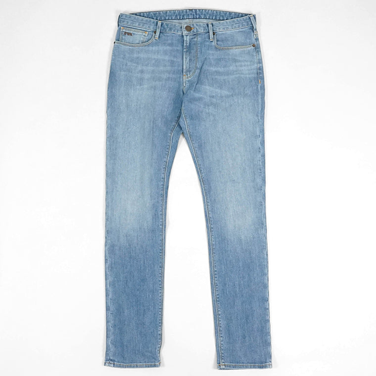 EMPORIO ARMANI メンズ ジーンズ EM000121 AF14120 LIGHT BLUE DENIM ウォッシュライトブルー MB003