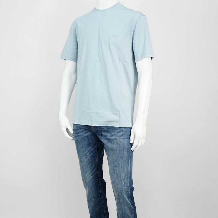 EMPORIO ARMANI メンズ Tシャツ EM000983 AF13669 PEARL BLUE ブルー U9275