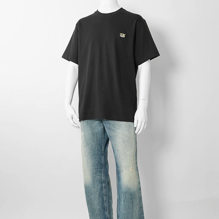 KENZO メンズ Tシャツ KENZO WILD TIGER EMBROIDERED T SHIRT FG55TS2054SG 2カラー