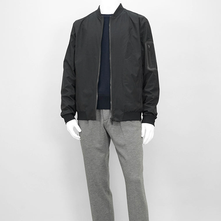 HERNO メンズ ブルゾン BOMBER JACKET IN GORE TEX INFINIUM WINDSTOPPER GI000457U 11106 ブラック 9300