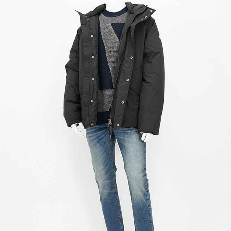 PYRENEX メンズ ダウンジャケット COVERT 2 HMW017P BLACK ブラック 0009