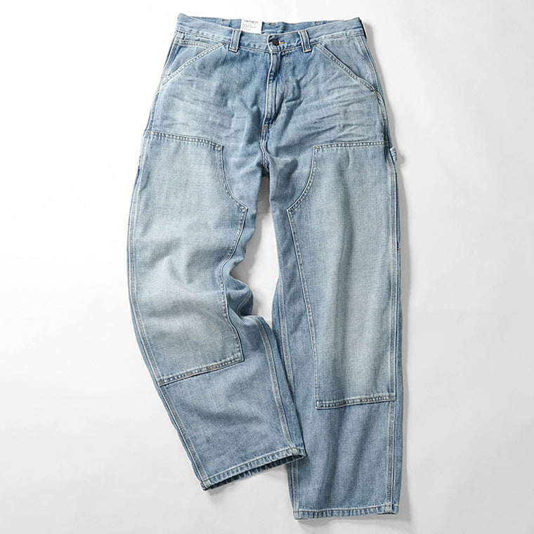 Carhartt WIP メンズ ジーンズ OG DOUBLE KNEE PAN I036733 BLUE BURST WASHED ウォッシュブルー 01UR