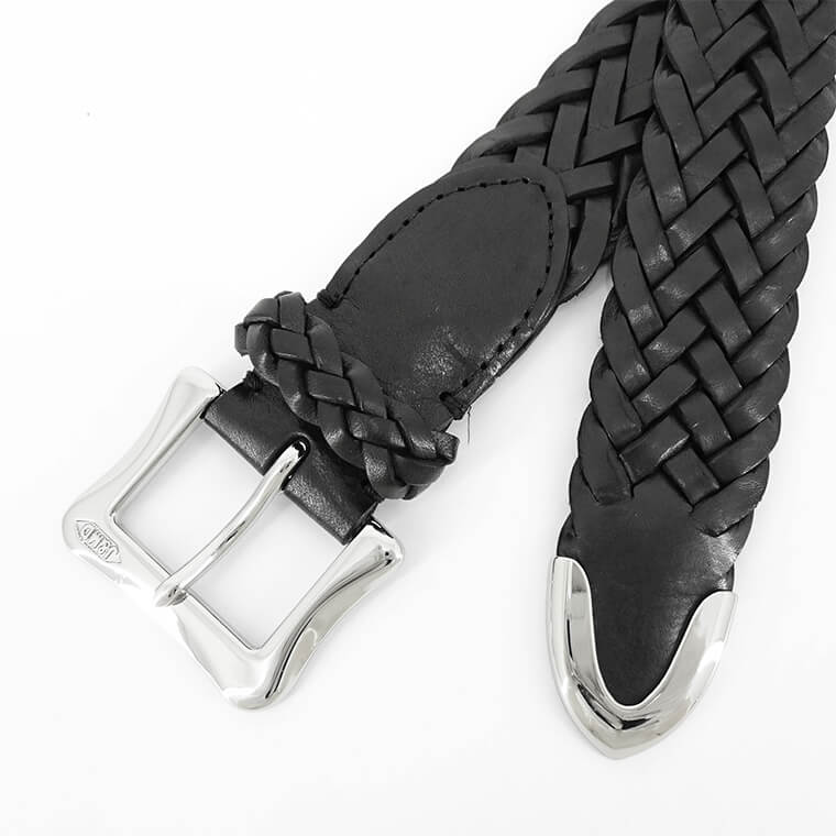 J&M DAVIDSON メンズ レディース メッシュベルト ENVELOPE BUCKLE TIP END 30MM BENT 0TP AN30 4カラー