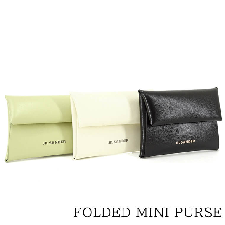 JIL SANDER メンズ コインケース FOLDED MINI PURSE J26UI0004 P6487 3カラー