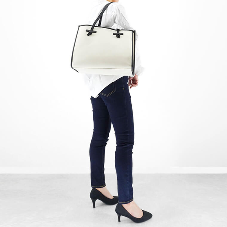 GIANNI CHIARINI レディース トートバッグ MARCELLA MEDIUM BS6850 CNV SE 4カラー