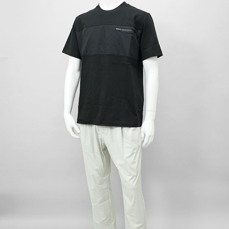 HERNO メンズ Tシャツ COMPACT JERSEY AND NYLON MAESTRO SWEATSHIRT JG000236U 52000 2カラー