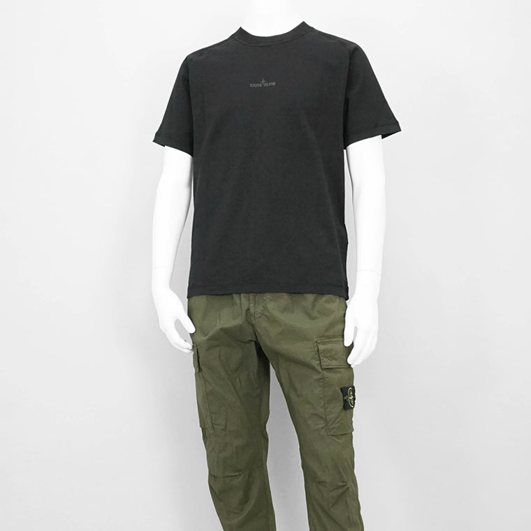 STONE ISLAND メンズ Tシャツ K1S152100020 S0080 ブラック V0029
