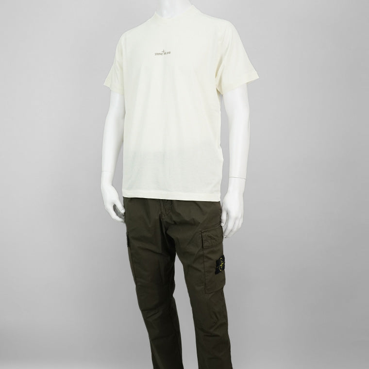 STONE ISLAND メンズ Tシャツ K1S152100020 S0080 アイボリー V0093