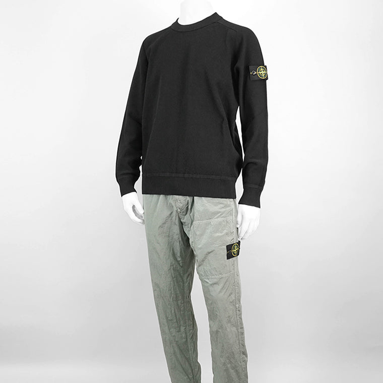 STONE ISLAND メンズ ニット K1S155100036 S00B5 ブラック V0029