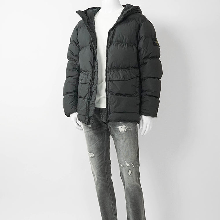 STONE ISLAND メンズ ダウンジャケット K2S154100011 S0A23 ブラック V0029