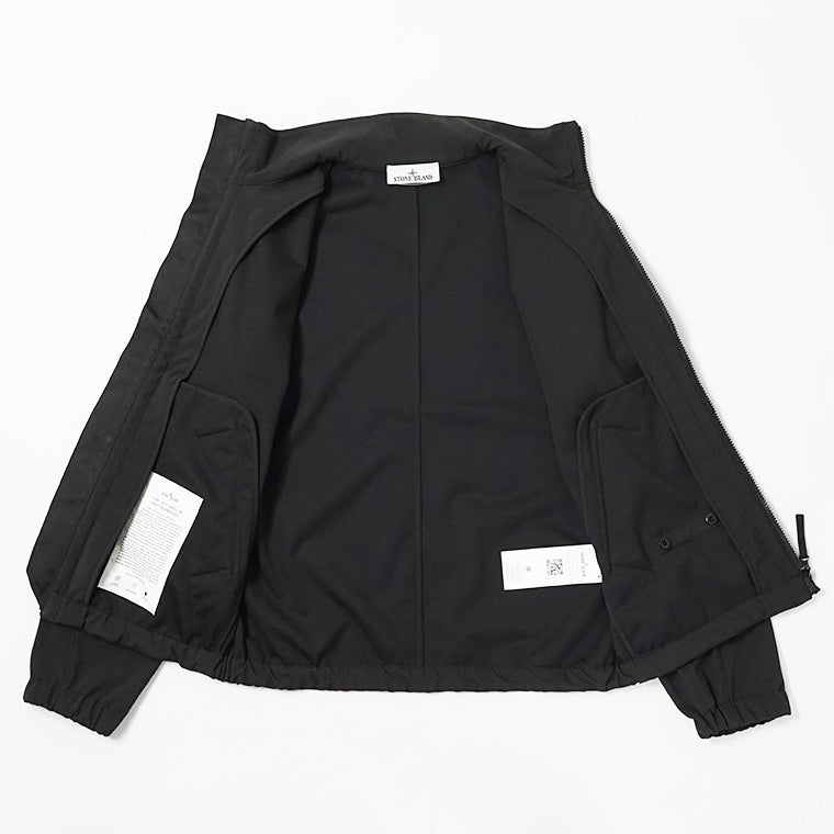 STONE ISLAND メンズ ブルゾン LIGHT SOFT SHELL R E DYE TECHNOLOGY L1S154100022 S0A22 ブラック V0029