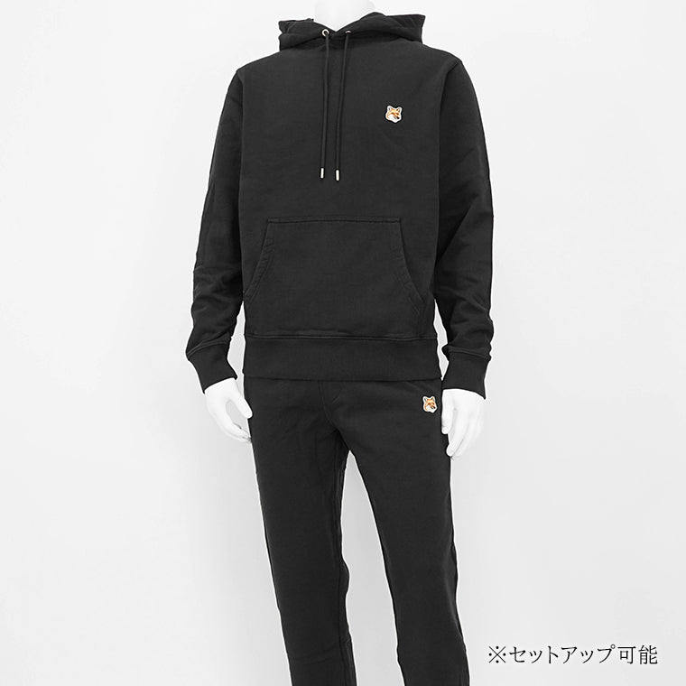 MAISON KITSUNE メンズ パーカー FOX HEAD PATCH REGULAR HOODIE LM00702 KM0001 3カラー