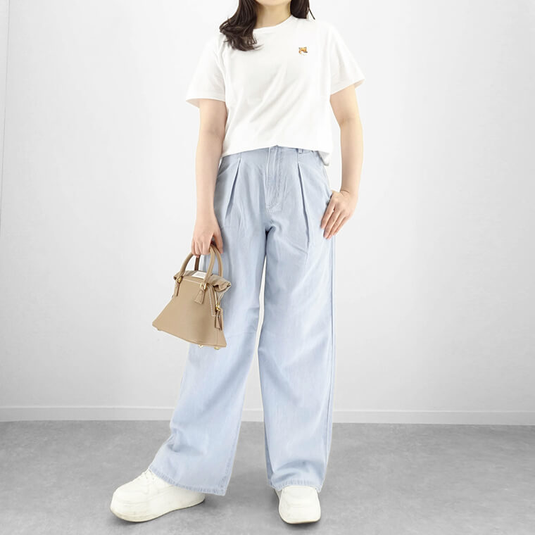 MAISON KITSUNE レディース Tシャツ LW00105 KJ0008 5カラー