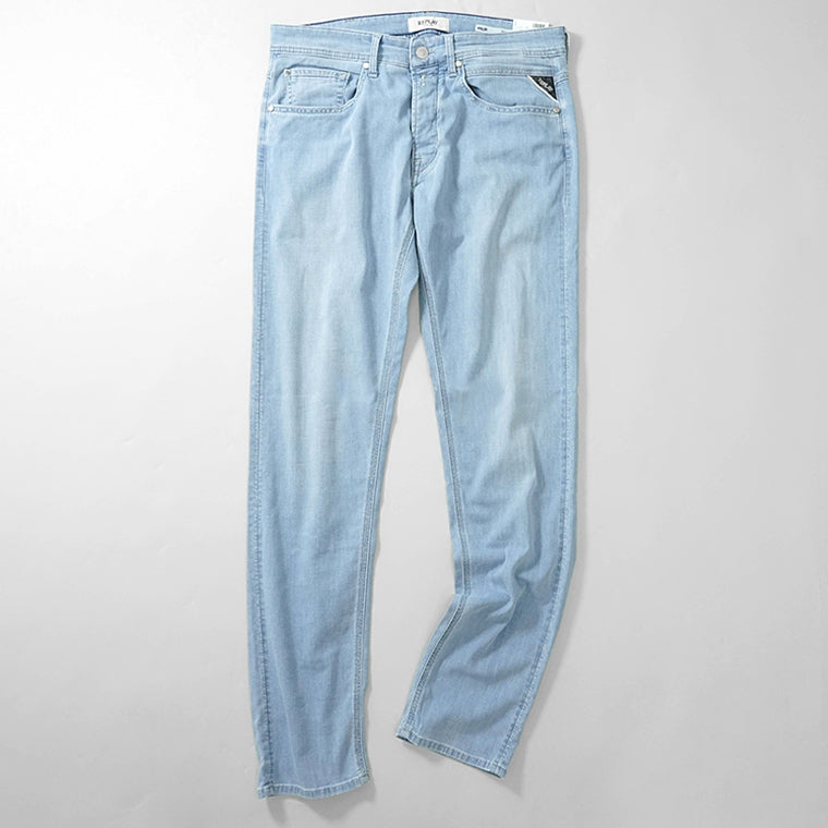 REPLAY メンズ ジーンズ WILLBI M1008J 785858 ウォッシュライトブルー 010