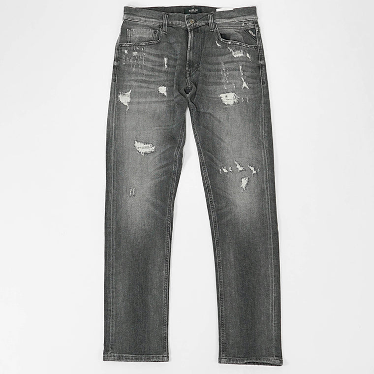 REPLAY メンズ ジーンズ MICKYM M1021Q 199934R ウォッシュグレー 096