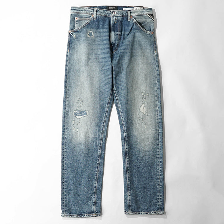 REPLAY メンズ ジーンズ WAINE M1052 795156 ウォッシュブルー 009