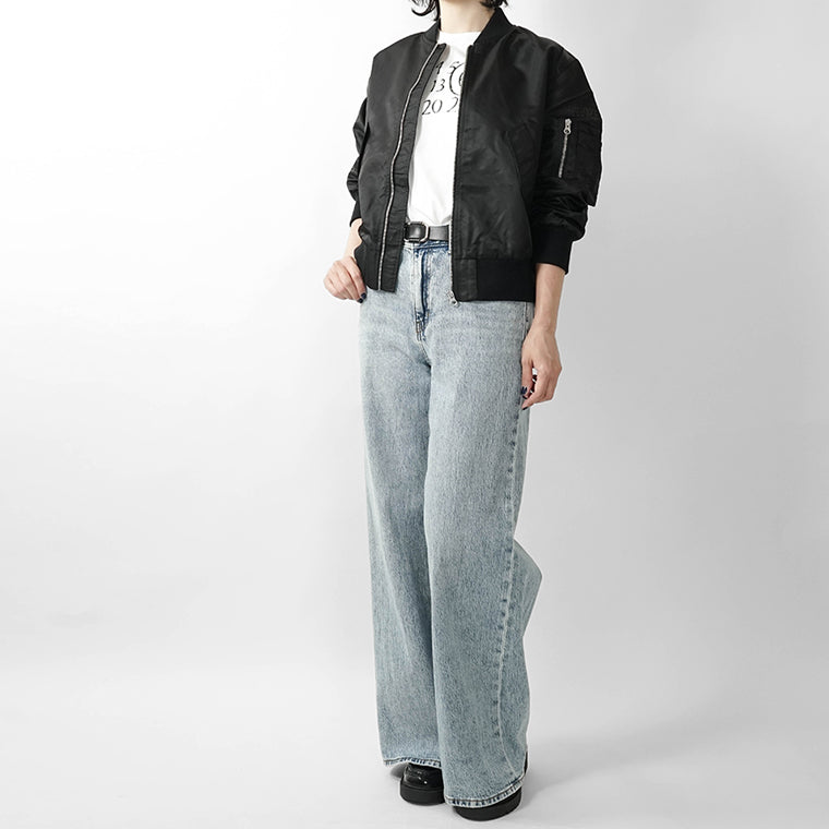 【2026SS SUMMER SALE】 MM6 Maison Margiela KIDS キッズ ブルゾン MM6J140U M60993 MM03B ブラック M6900