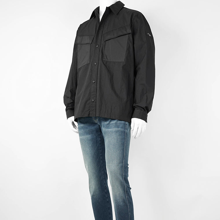 【2026SS SUMMER SALE】 TATRAS メンズ シャツ DORIS MCKZ0307073588 BLACK ブラック 001