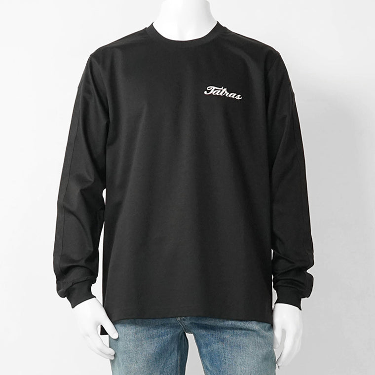TATRAS ブラック 長袖 Tシャツ タトラス TATRAS メンズ 長袖Tシャツ ブラック – WORLDCLUB1989